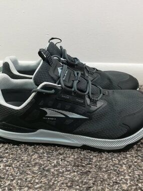 Altra Womens Lone Peak All Weather Low 2 Trail Running Shoes Black Size 10